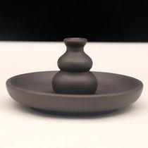 Purple sand pan incense burner sandalwood stove line incense burner multifunctional aromatherapy Home Office ritual Buddha incense ceremony tea ceremony ornaments