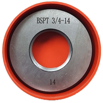 Ring gauge Imperial taper tube BSPT sealed tube 55 degree thread gauge PT3 8 stop gauge BSPT thread gauge stop gauge