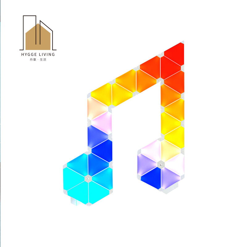 Nanoleaf odd light plate shape set bag square block lamp strange light love set intelligent lamp Siri voice control