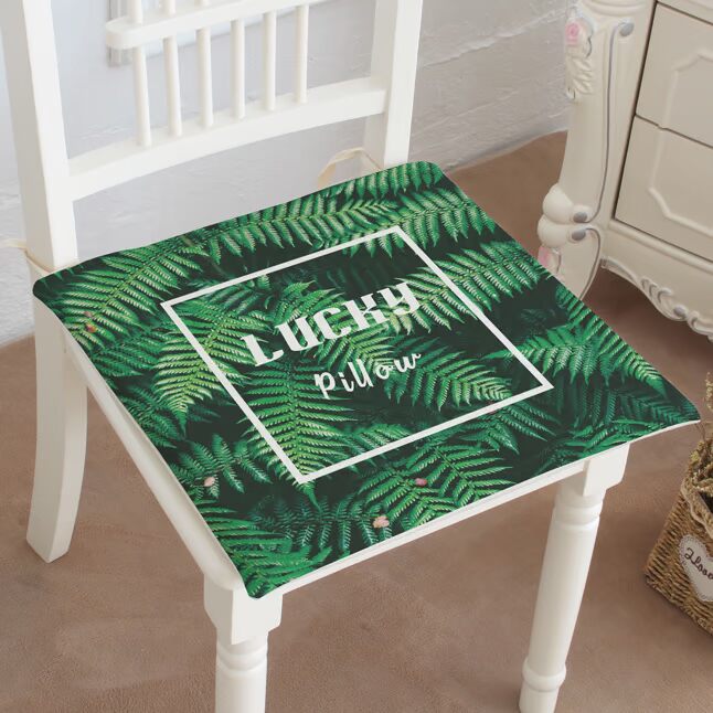 Đơn giản lá vải lanh đệm ghế màu vàng đen xám đệm đen và trắng dựa vào ghế sofa đệm ghế văn phòng đệm ngồi ghế văn phòng