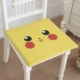 Pikachu phim hoạt hình dễ thương cotton và lanh ghế ăn đệm đệm đệm sofa đệm văn phòng - Ghế đệm / đệm Sofa