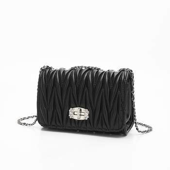 Casual shoulder fashion women's bag 2024 new light luxury