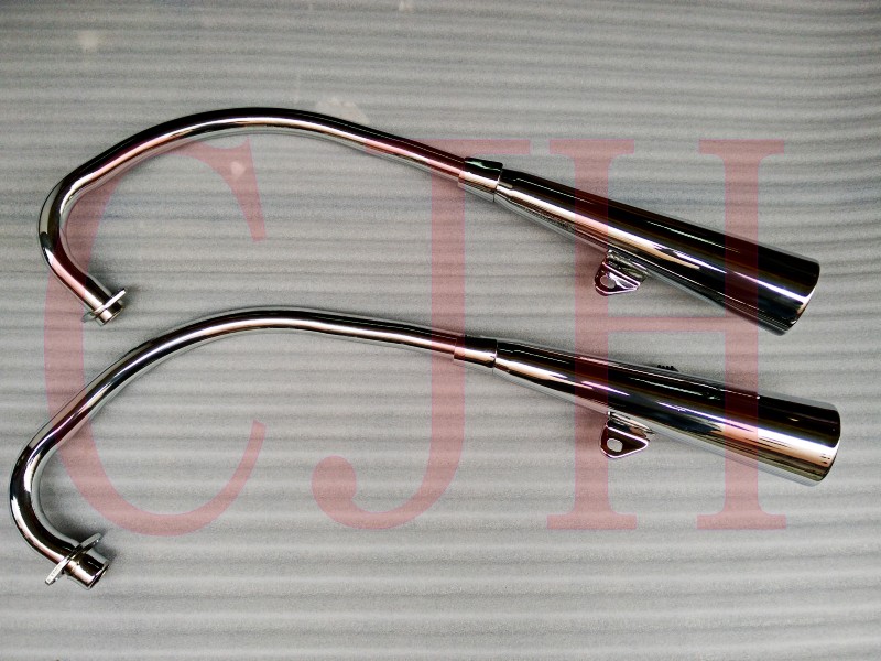 Motorcycle accessories of the Pearl River Prince 125 exhaust tube GN125 exhaust tube muffler chimney