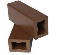 Plastic Wood Hollow keel outdoor floor Earth Dragon square garden balcony anticorrosive wood floor 40*30 Hollow