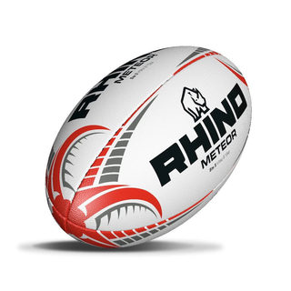 Rhino Meteor Gameball, a British Rugby Ball, Imported from the Uk, Size 4/5