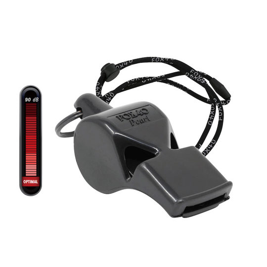 Fox40 Coreless Whistle Pearl Genuine Canadian Imported Professional Non-Piercing Coreless Whistle 90 Decibels