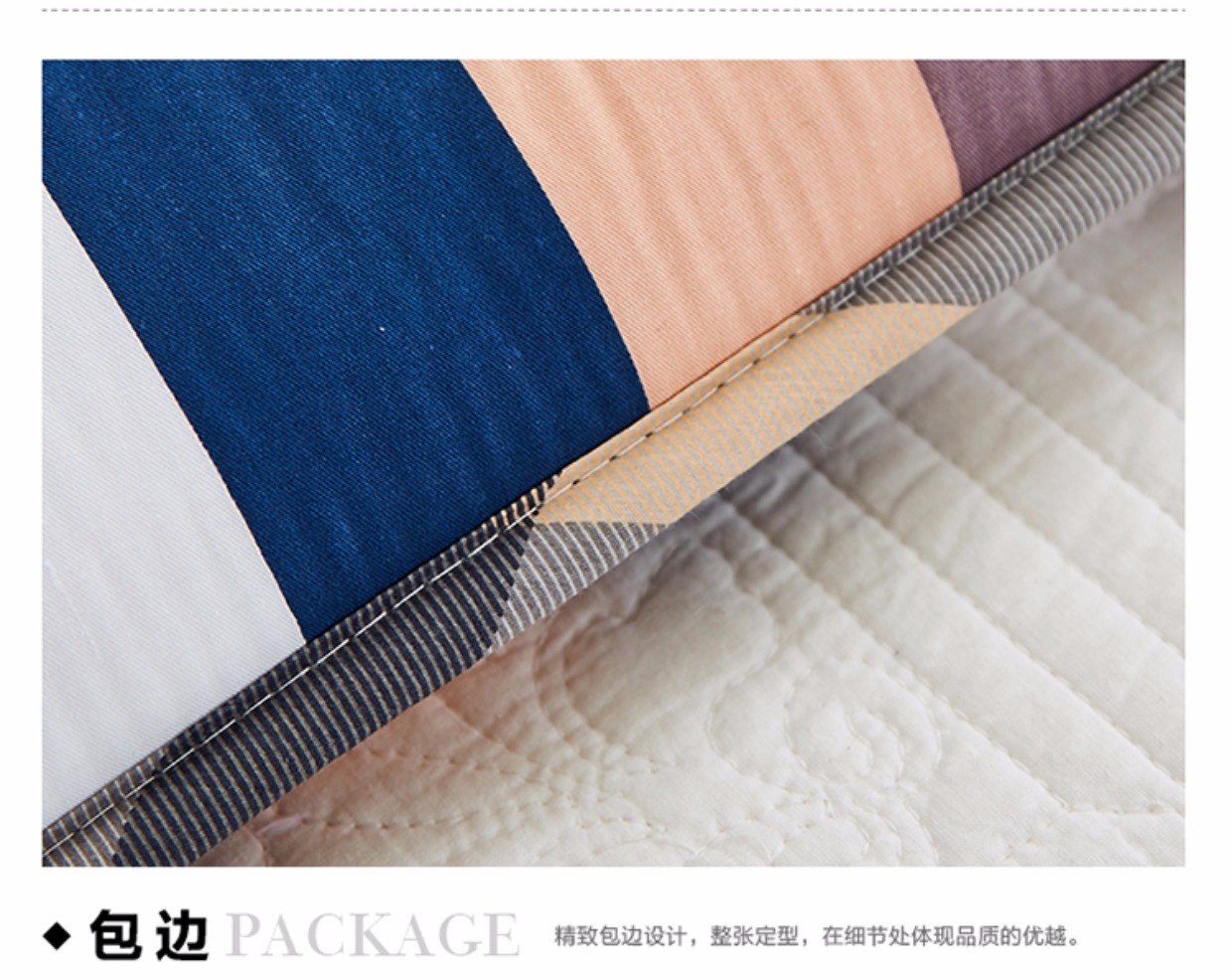 Bông dày tatami nệm đôi 1.5 / 1.8m sinh viên độc thân phụ 1.2 mềm nệm pad là collapsible - Nệm nệm cao su nhập khẩu