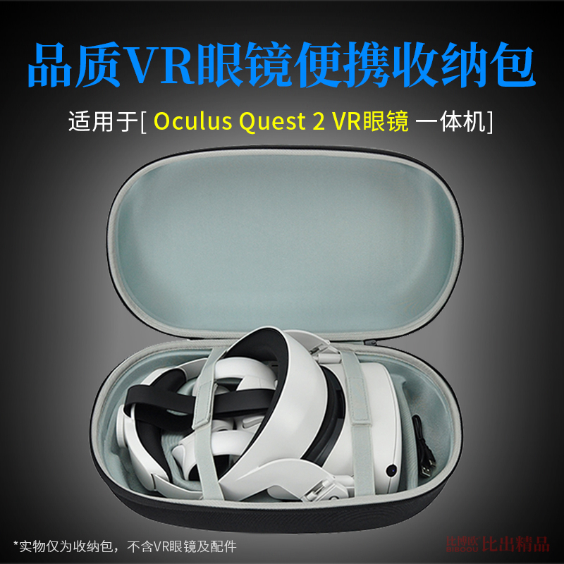 Suitable for Oculus Quest2 VR Storage Bag BOBOVR M2 Elite Headband Portable Storage Box Tote Bag