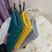 手帐手机笔记本电脑ipad保护套手工毛线冰条线钩织（可定制加工）