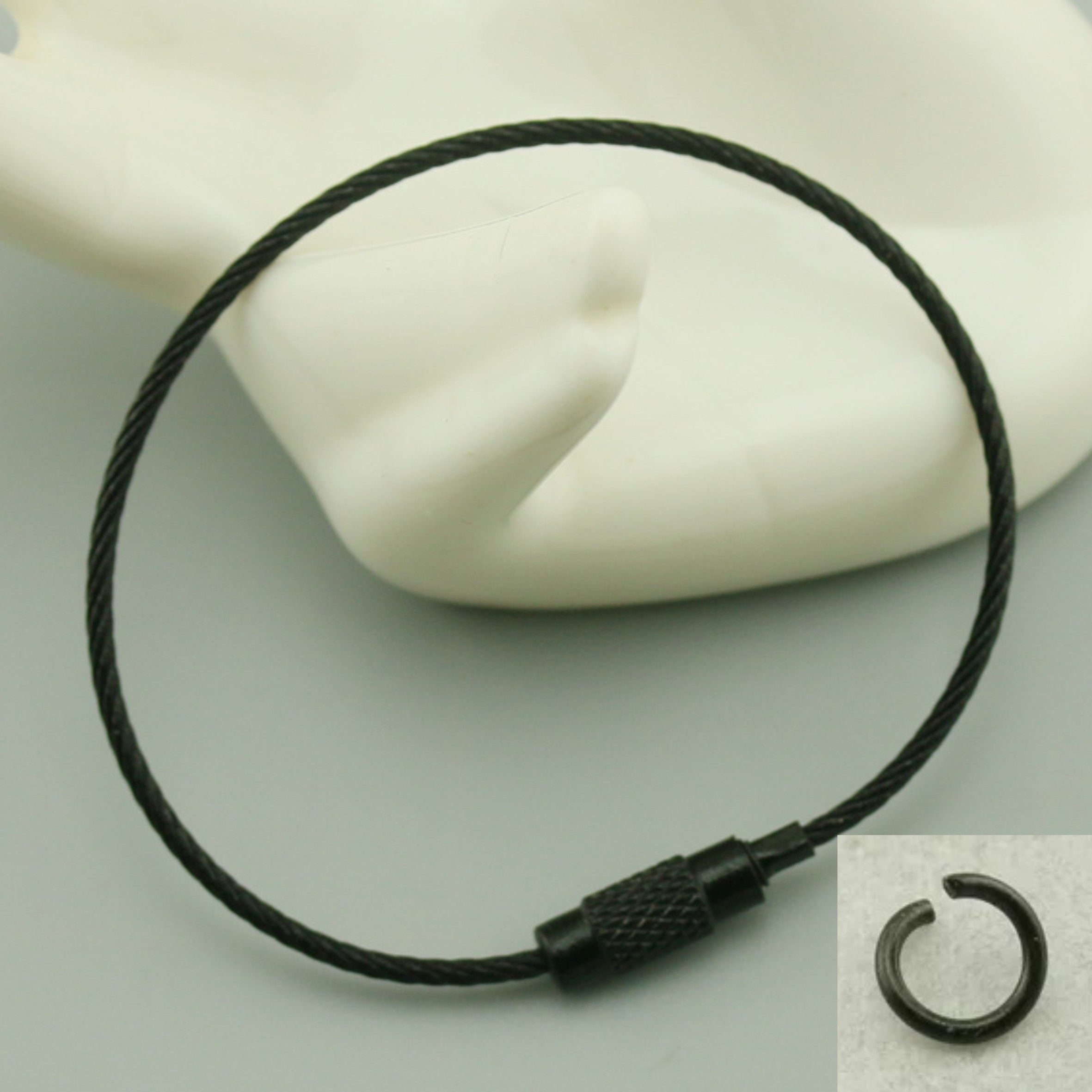 DIY Accessory Keychain with Split Ring