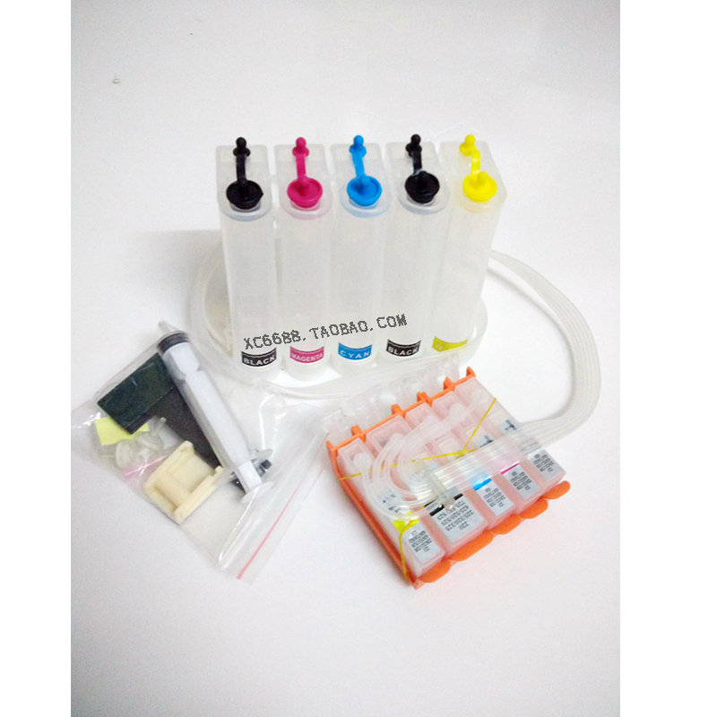 Empty continuous ink supply system suitable Canon IX6580 IP4980 4880 MG5280 empty continuous ink supply system with chips and accessories