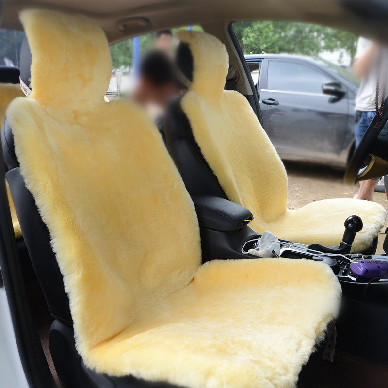 Car winter sheep shearling seat cushion does not shed wool Car winter wool cushion wool cushion car cushion Australian sheepskin