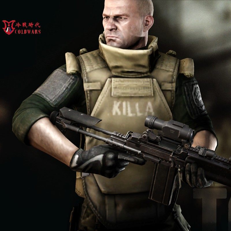 Cold war era authorized replica: russian special forces 6b13 body