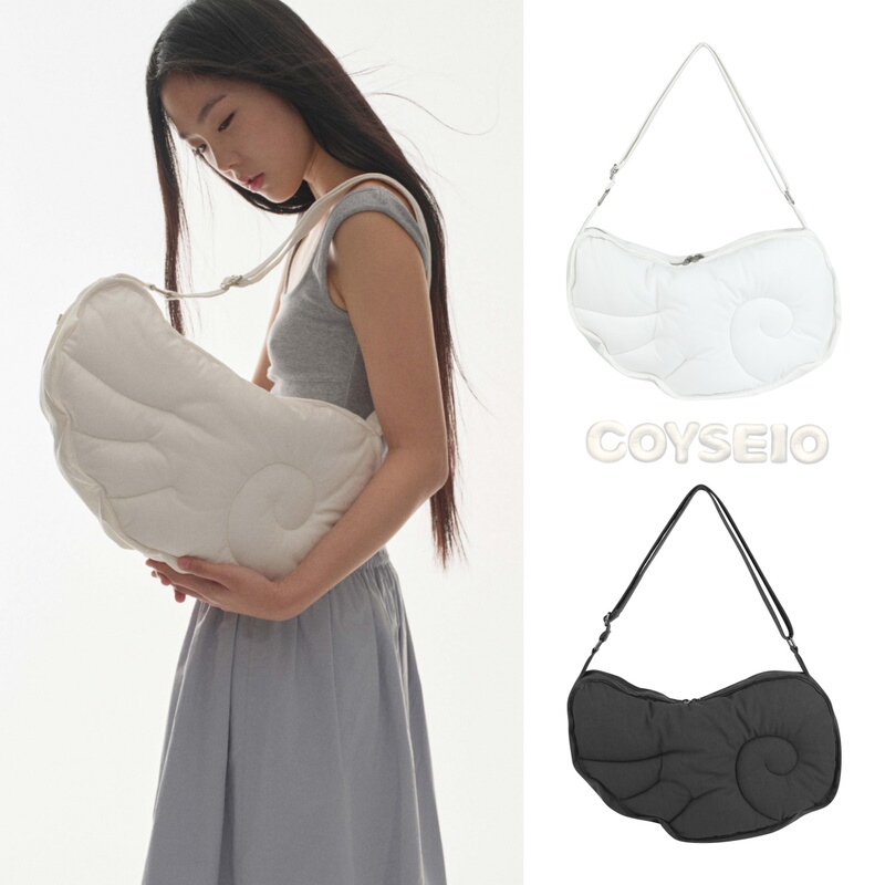 Korean Genuine Coyseio 25 New Product Cloud Angel Wing-Shaped Bag Adjustable Shoulder Crossbody Bag Korean Genuine Coyseio 25 New Product Cloud Angel Wing-Shaped Bag Adjustable Shoulder Crossbody Bag