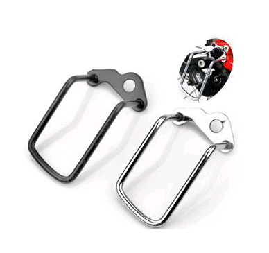 High quality bike transmission protection frame rear dial protector Bike Protector Black Silver