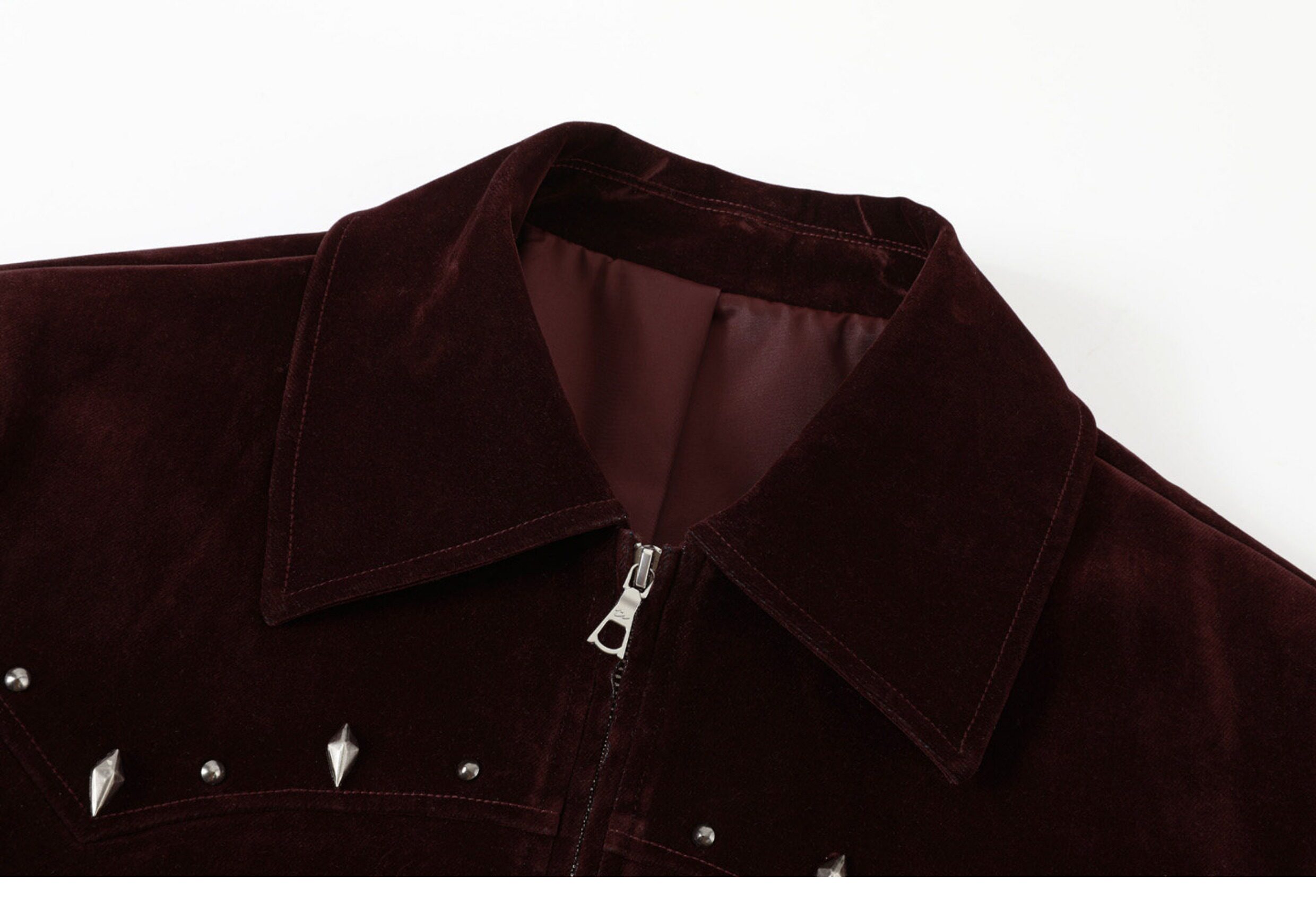 TAICHIISM Red Night Cropped Western Jacket