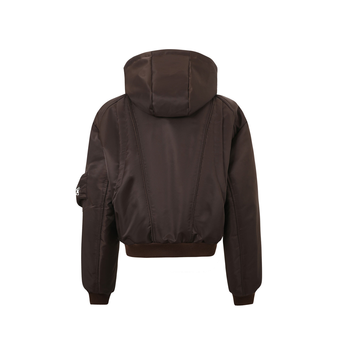 TAICHIISM Black Cropped Bomber Jacket