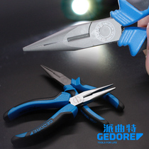 Imported German Gidori needle-nose pliers industrial grade original electrical manual wire pliers diagonal pliers 8132-160