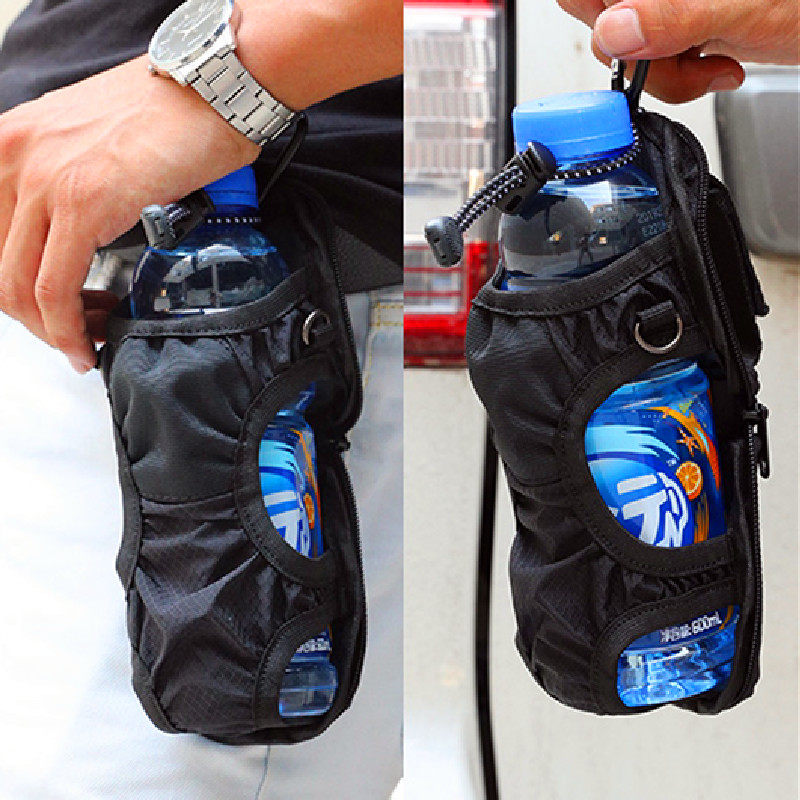 Foldable kettle outdoor mineral bottle hung pot pot bag cup bag holding cup pack hanging lump carry bag