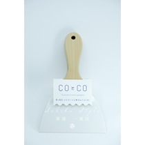 (Ready stock) Ichiguo flow Japanese wagashi special spatula wagashi silicone spatula wooden handle spatula