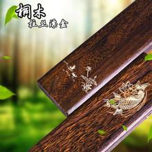 High end wooden float box, paulownia float fish float box, lengthened solid wood fish float box, free fish float fishing tool box