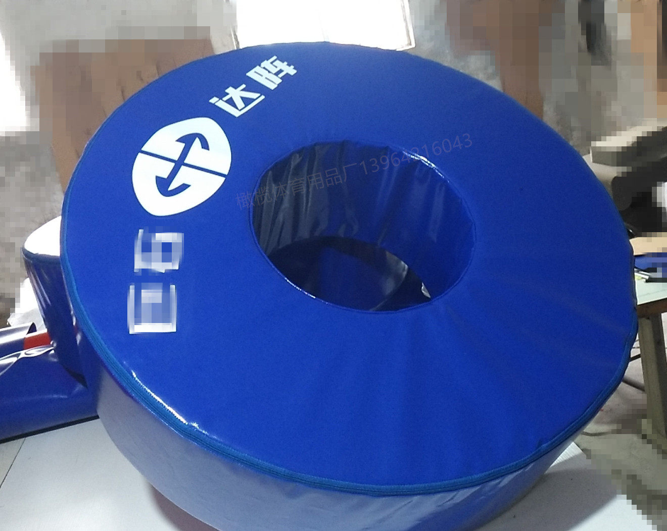 Rugby training equipment Flapping circle tire grappling ring sports equipment Roller tackle bag