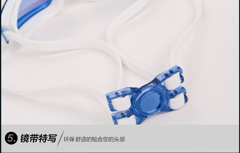 Kính bơi Li Ning kính lớn chống sương mù kính bơi chống nước nam kính chống nước chống sương mù HD kính gọng lớn - Goggles kính bơi có độ cận