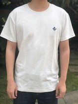 Wuhan Yiling custom long-distance antibacterial round neck shirt short sleeve body top cotton linen