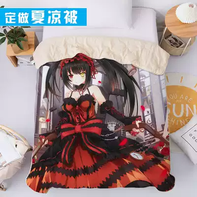 Customized time Qi crazy three summer cool quilt can be washed animation children's thin air conditioning quilt dormitory single double Secondary