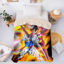 Summer children cartoon summer cool quilted by up to robot boy Spring and fall by student Dormitory Single Air Conditioning Thin Quilt