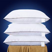 High rebound feather velvet pillow hotel pillow single pillow single pillow washable adult student dormitory bed pillow