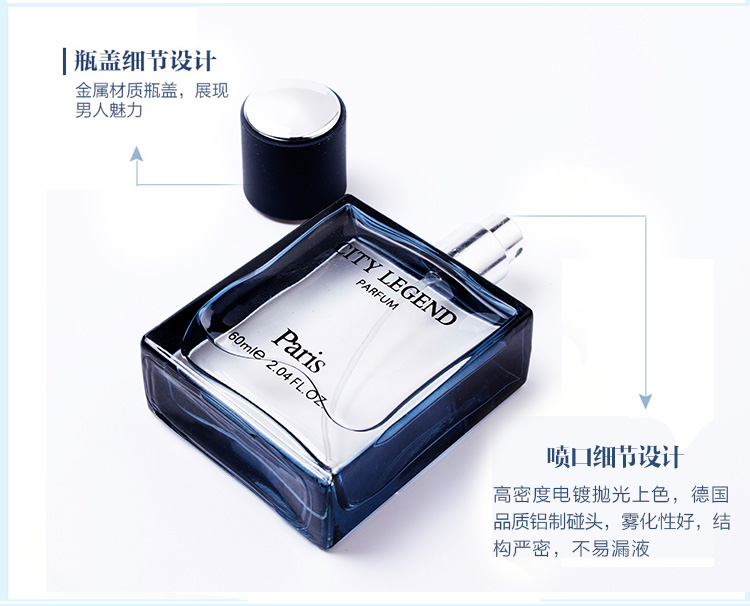 Nước hoa nam chính hãng Gu Long Hương thơm kéo dài Hương thơm tươi mát Đại dương Thể thao Nam giới Sinh viên Quà tặng ngày Valentine - Nước hoa nước hoa nam cao cấp