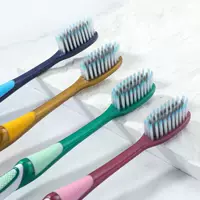 Мягкая элитная универсальная зубная щетка подходит для мужчин и женщин для путешествий, 10 шт