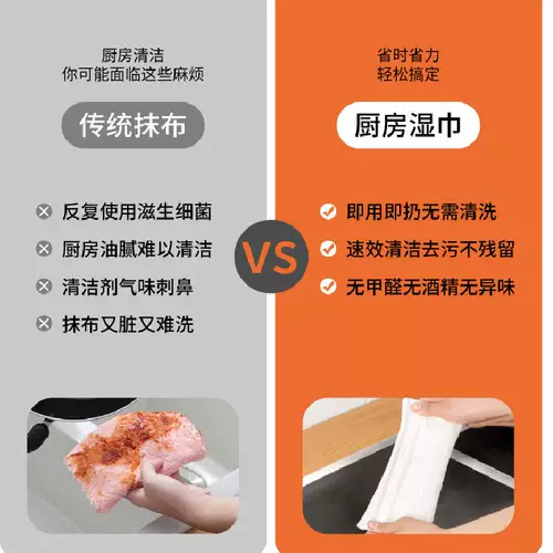 Кухня мокрое полотенце сильно удаляет масляные и загрязняющие одноразовые одноразовые выделенные выделенные уборки
