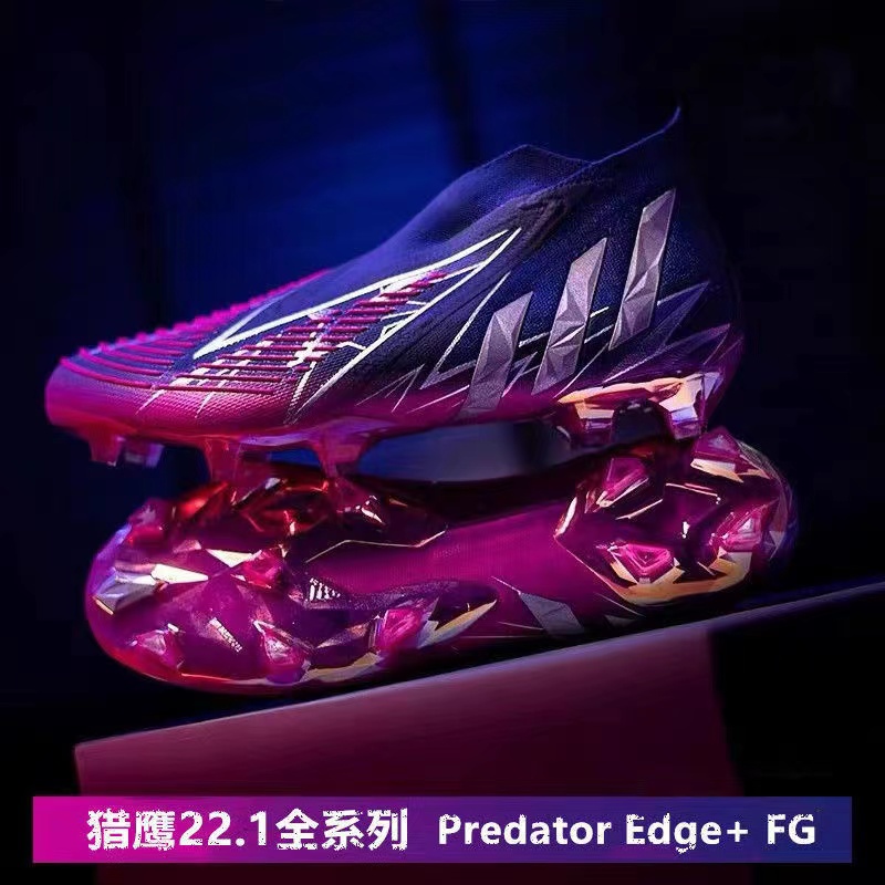 Small Plum Plum West Hunting Eagle 22FG Long Nail Natural Grass Football Shoes Adult Men Professional Competition Training Shoes