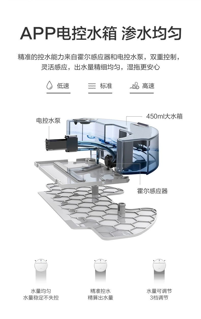 [Tự vận hành] Robot quét đẹp tự động lên kế hoạch thông minh Máy hút bụi lau mặt đất một máy i5E - Robot hút bụi