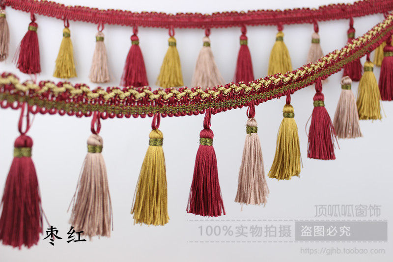 Curtain Lace Trim Lace Splicing Fabric Lengthened Wedding Celebration Accessories Accessories Accessories Tricolor Lace Flow