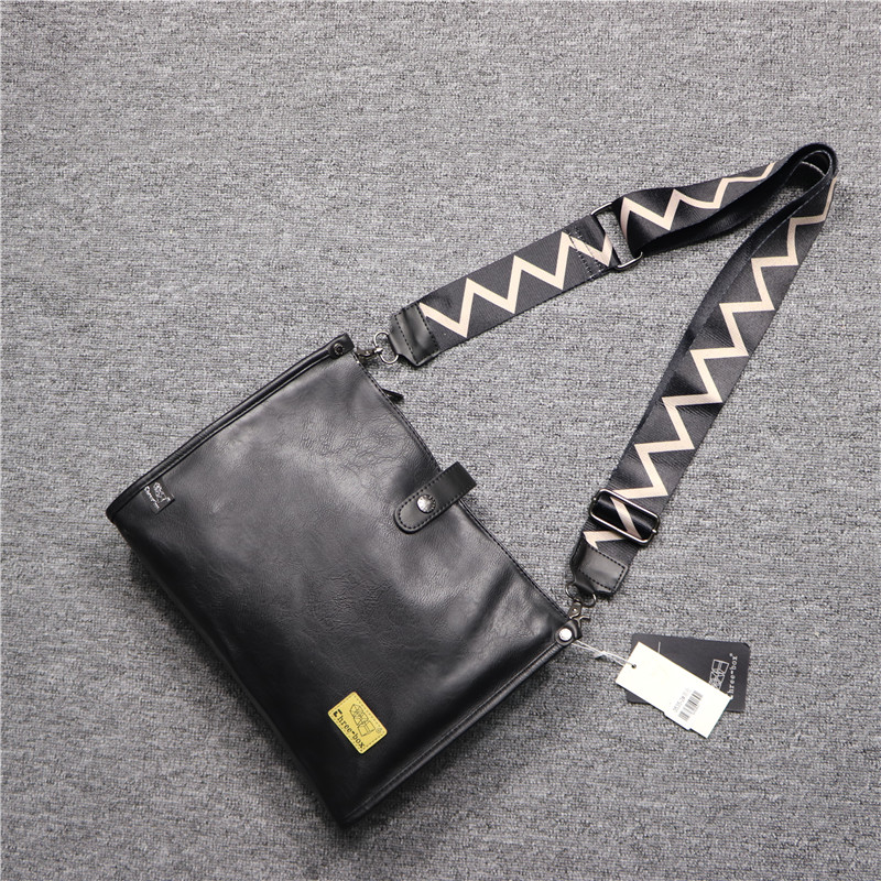 threebox three-box simple men's shoulder bag fashion business men's backpack Japan and South Korea diagonal tide bag