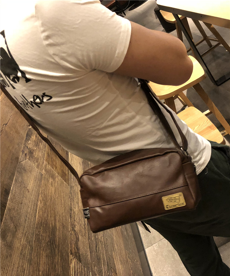 tre scatole nuova borsa a tracolla da uomo alla moda mini zaino piccolo da uomo e da donna versione giapponese e coreana borsa quadrata per cellulare a tracolla retrò_voghion.com