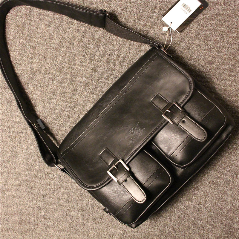 2022 new trendy men's street style shoulder bag, Japanese and Korean casual Messenger men's bag, summer men's motorcycle messenger bag