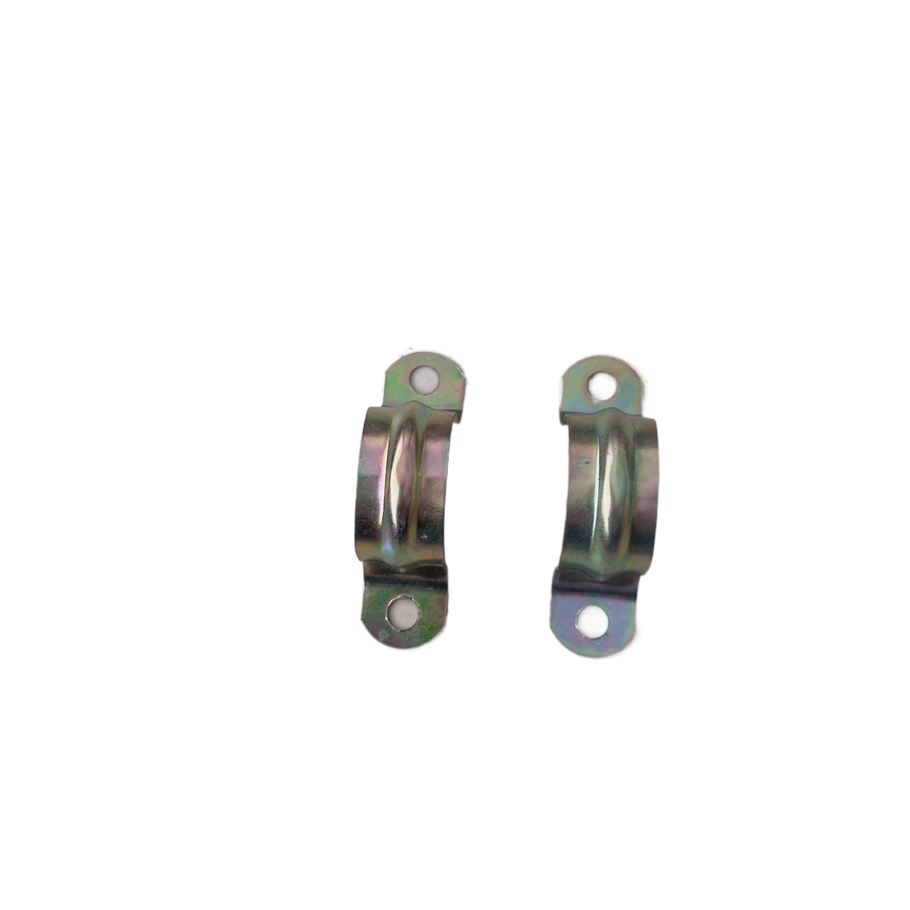 100 iron sheet tube codes U-shaped tube card iron galvanized riding card fixed card iron sheet half-side code Ω card code