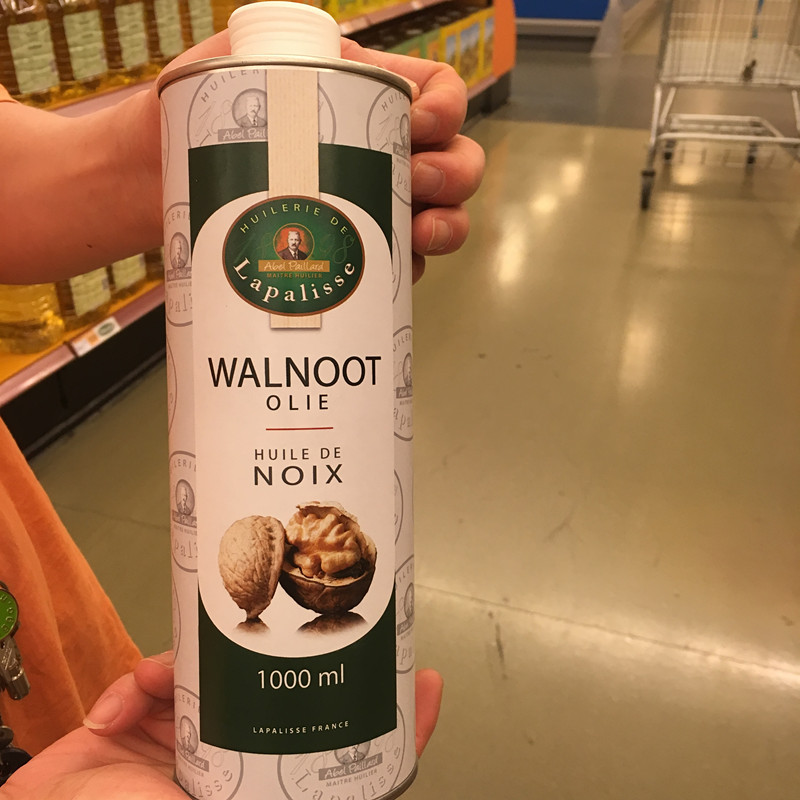 (2 bottles) Dutch direct mail package tax Huilerie De Lapalisse walnut oil