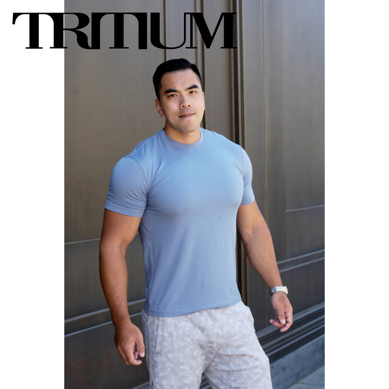 Liang Pin Jacky Liangpin Tritium Stratov126 Men's Sports Casual Short Sleeve T-Shirt 02501