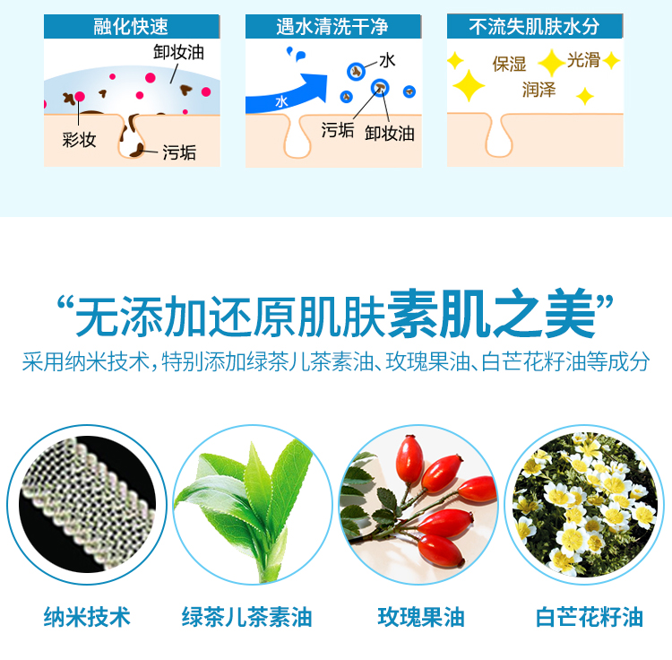 Nhật Bản FANCL Fang Wei Purifying Repair Makeup Tẩy trang Thu nhỏ lỗ chân lông Deep Cleansing Gentle Cleansing Oil 120ml nước tẩy trang dành cho da mụn