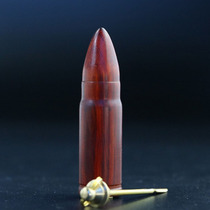 Uncle Huahua handmade sandalwood snuff bottle Bullet snuff bottle