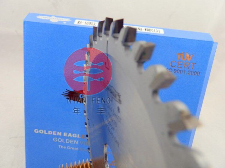 Outer diameter 100-180 Thickness 1 0-4 3 slotted alloy saw blade Taiwan Eagle brand GOLDEAGLE