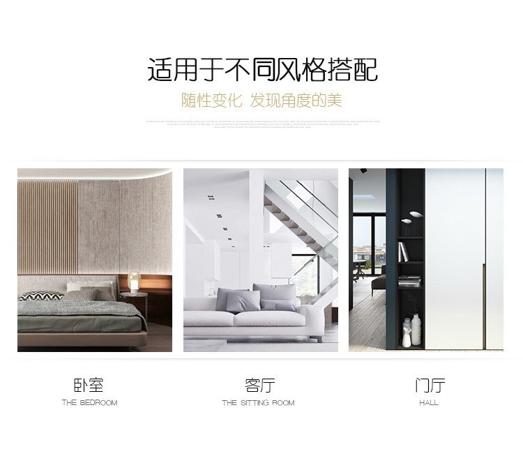 Cô gái hiện đại phòng ngủ cô gái kinh tế tủ quần áo gương nội thất toàn thân gương tường gương trang điểm gương tự dính - Gương gương dài