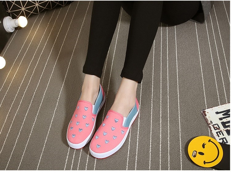 Nữ sinh hoang dã Giày gió nữ quốc mùa hè xuân thấp giày mới đế mềm mẫu nữ adidas stan smith nữ