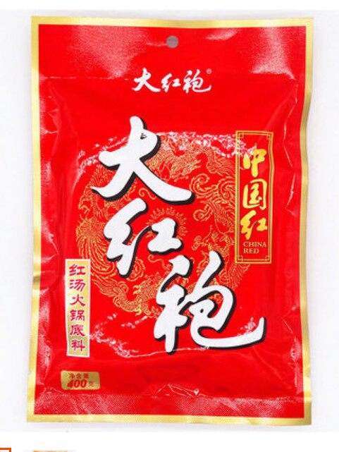 Large Red Robe Hotpot Soup Base Red Broth Spicy Hot And Spicy Spiced Pan Sichuan Old Hotpot Soup Base Strings