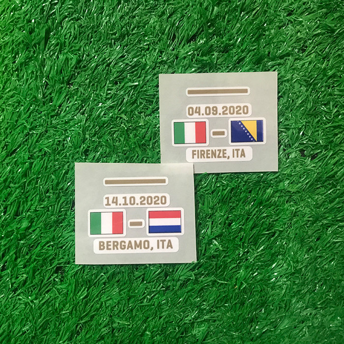 Kitsbox Italy's Euro League game against the print of the Italian national team